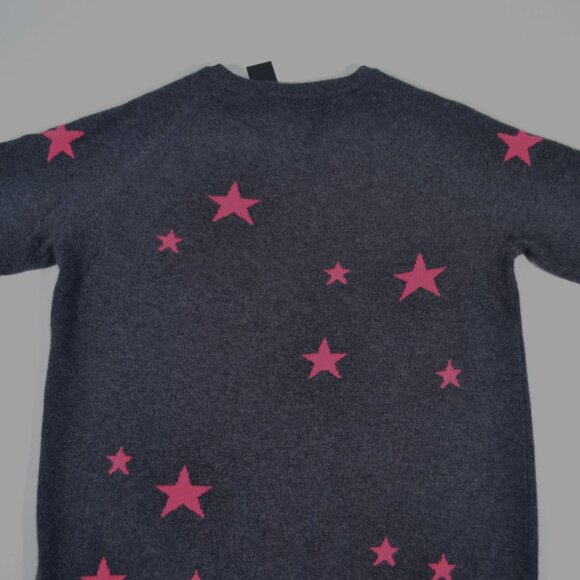 NWT PHILOSOPHY 100% CASHMERE STAR SWEATER, XLARGE - Picture 5 of 8